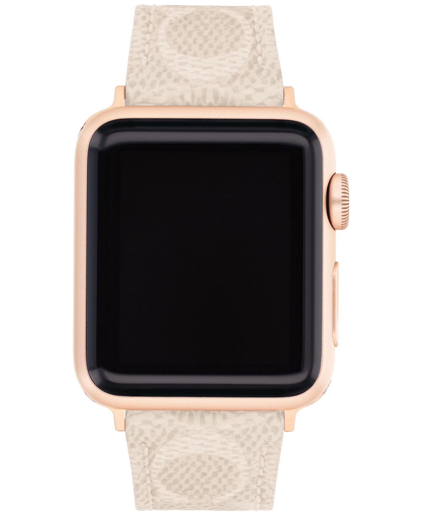 Ремешок для часов COACH Sand Canvas Strap 38/40/41mm Apple Watch Band — фото 1