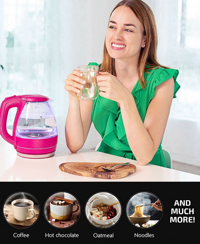OVENTE BPAFree Glass Electric Kettle Macy's