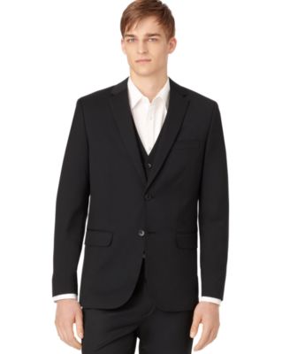 calvin klein two button blazer