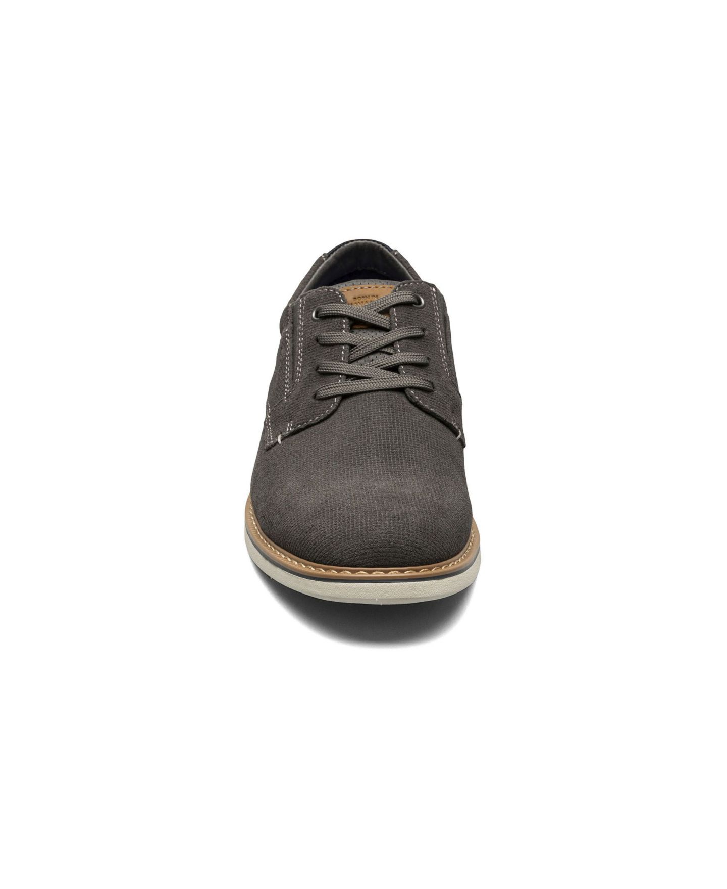 Обувь Nunn Bush Men's Otto Plain Toe Lace Up Oxford, цвет: Серый — фото 6