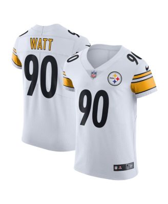 Nike Men's T.J. Watt White Pittsburgh Steelers Vapor Elite Player