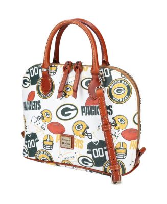 Dooney & Bourke Women's Green Bay Packers Gameday Zip Zip Satchel - Macy's