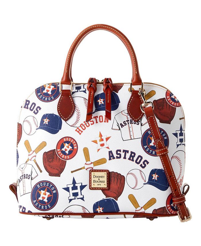 Dooney & Bourke Houston Astros Triple Zip Crossbody Bag - Macy's