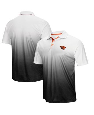 Men's Gray Oregon State Beavers Magic Team Logo Polo Shirt