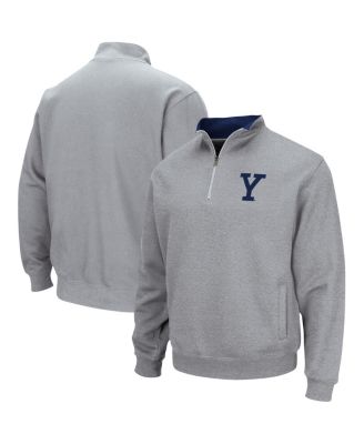 Men's Yale Bulldogs Tortugas Team Logo Quarter-Zip Jacket