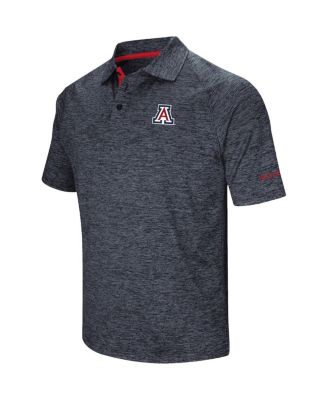 Men's Navy Arizona Wildcats Down Swing Polo Shirt