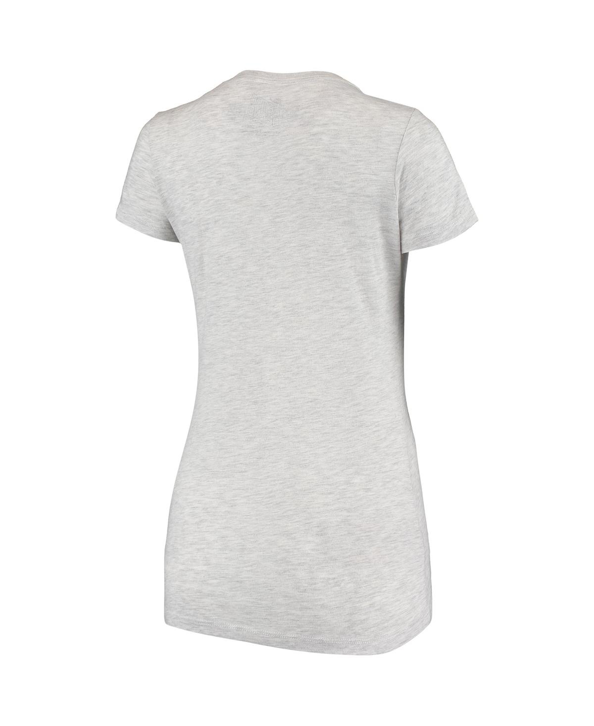 Women's Original Retro BrandArkansas Razorbacks Tri-Blend T-shirt - Gray
