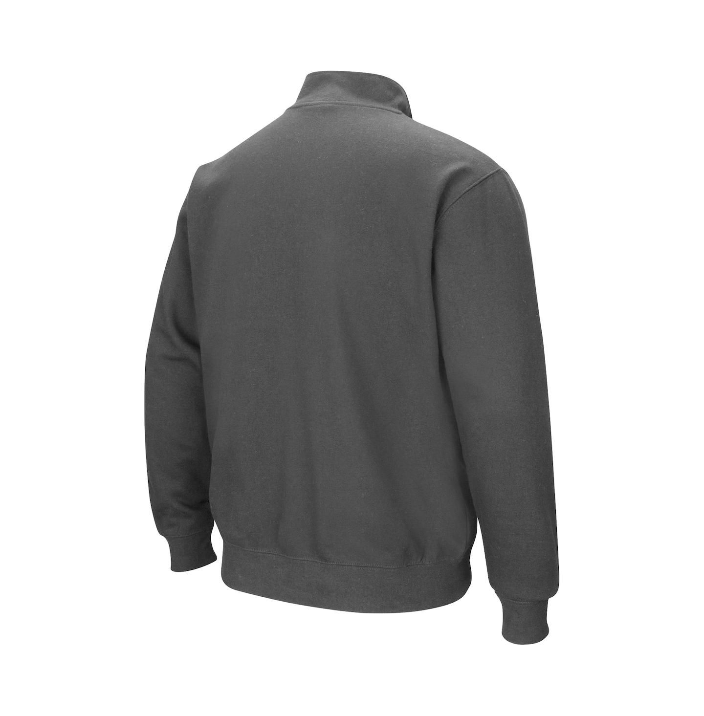 Мужская куртка Colosseum Charcoal Harvard Crimson Tortugas Team Logo Quarter-Zip — фото 4