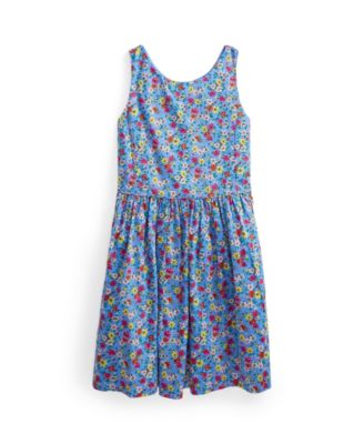폴로 랄프로렌 베이비 아기 원피스 Polo Ralph Lauren Toddler Girls Floral Poplin Dress