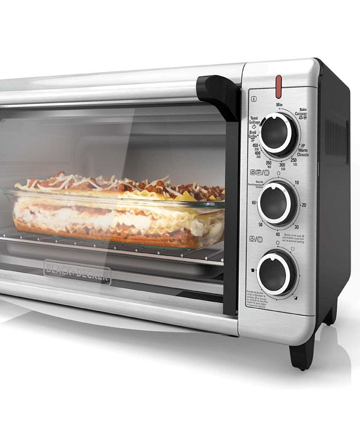 Black & Decker 8Slice ExtraWide Convection Toaster Oven Macy's