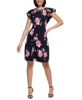 Jessica howard floral fit and flare dress hotsell