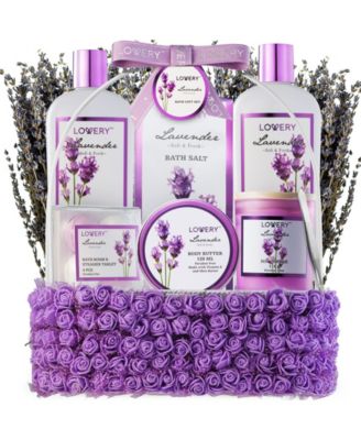 Lovery - 15-Pc. Lavender Spa Bath & Body Gift Set