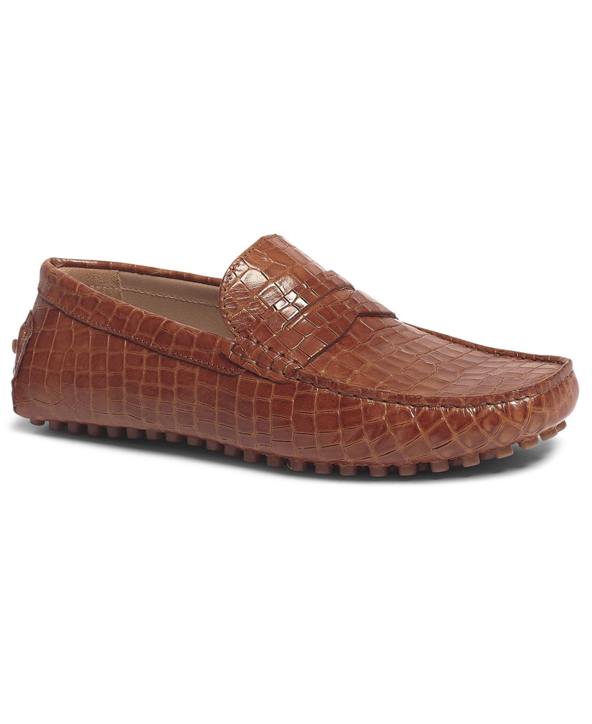 Men's Ritchie Slip-On Casual Driving Loafer - Peach Nubuck