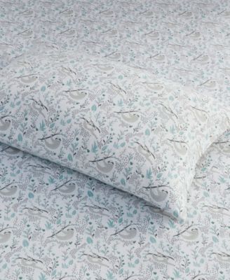 Novelty Printed Flannel 4-Pc. Sheet Set, Full