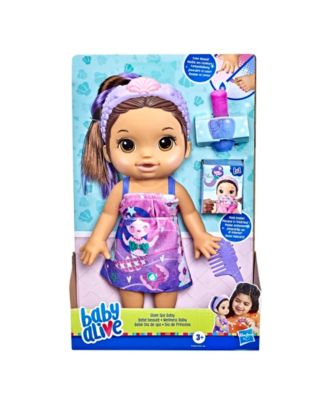 Baby Alive Glam Spa Mermaid-Themed Baby Doll