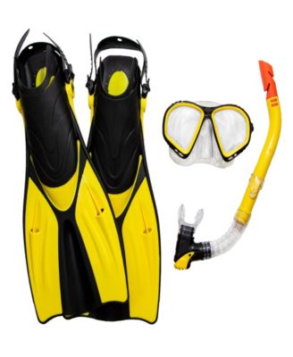 - Thermotech Mesh Bag Snorkeling Set, Fin Size 9-11