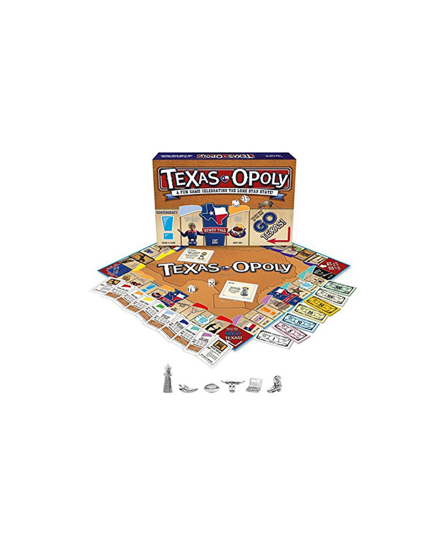 Настольная игра Late for the Sky Texas-Opoly в стиле «Монополии», от 8 лет — фото 1