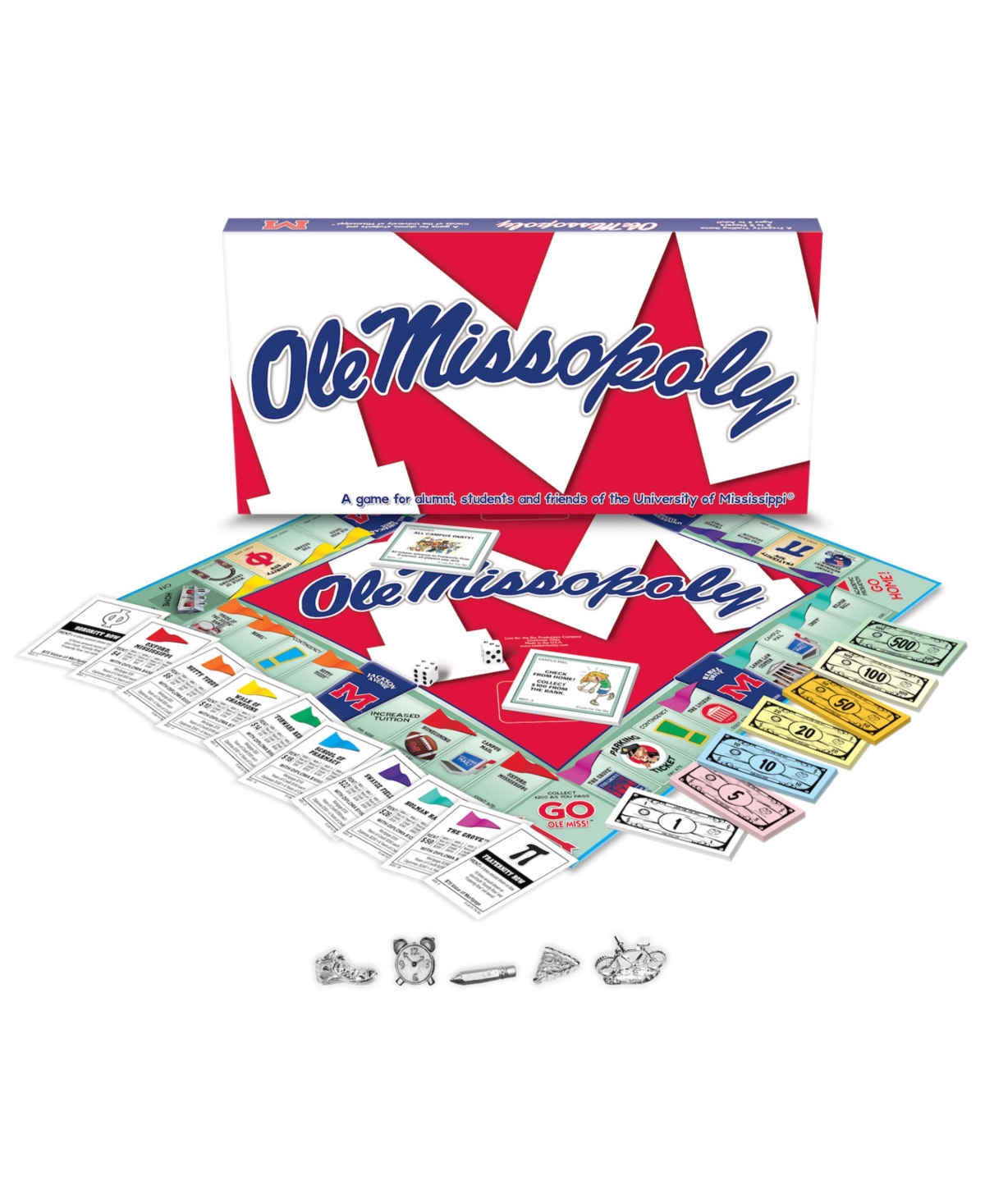 Late For The Sky Kids' Ole Missopoly Board Game In Multi