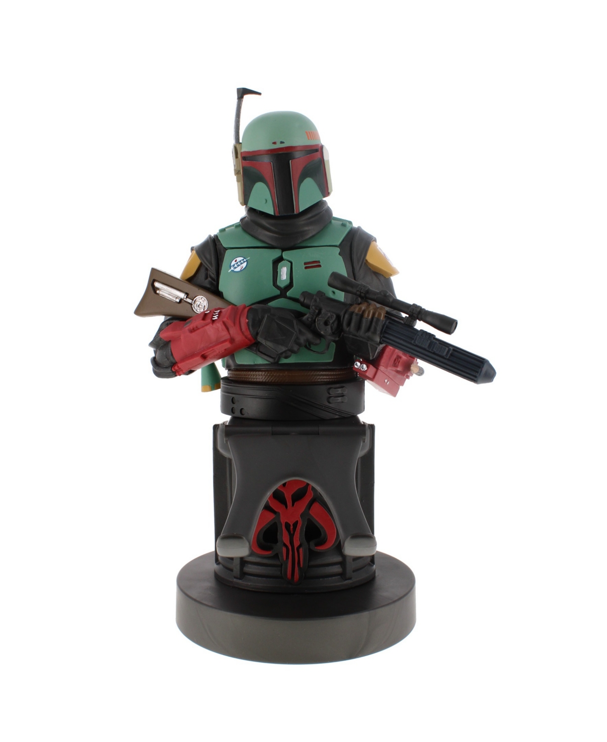 The Mandalorian Boba Fett Cable Guy Mobile Phone And Controller Holder From Exquisite Gaming In Multi