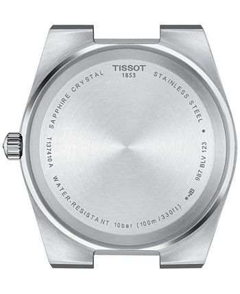 Tissot - Men's PRX Silver-Tone Stainless Steel Bracelet Watch 40mm