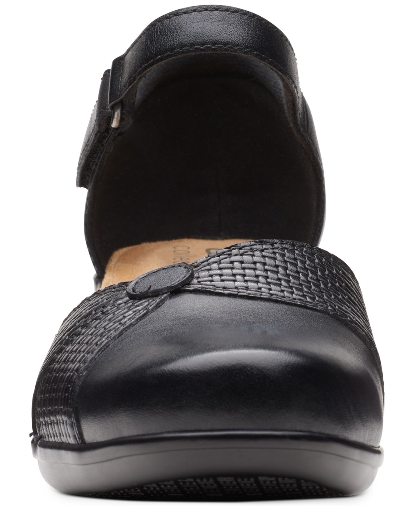 Женские сандалии Clarks Collection Emily Rae, цвет: Чёрный кожаный — фото 12