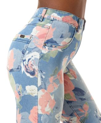 Hue Roses Denim Skimmer Leggings Macy's
