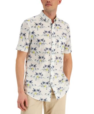 Club Room Men's Regular-Fit Textured 