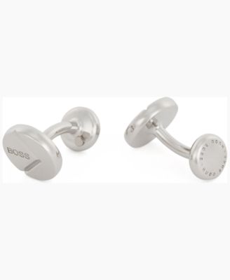 Hugo Boss - Men's Round Brass Cufflinks
