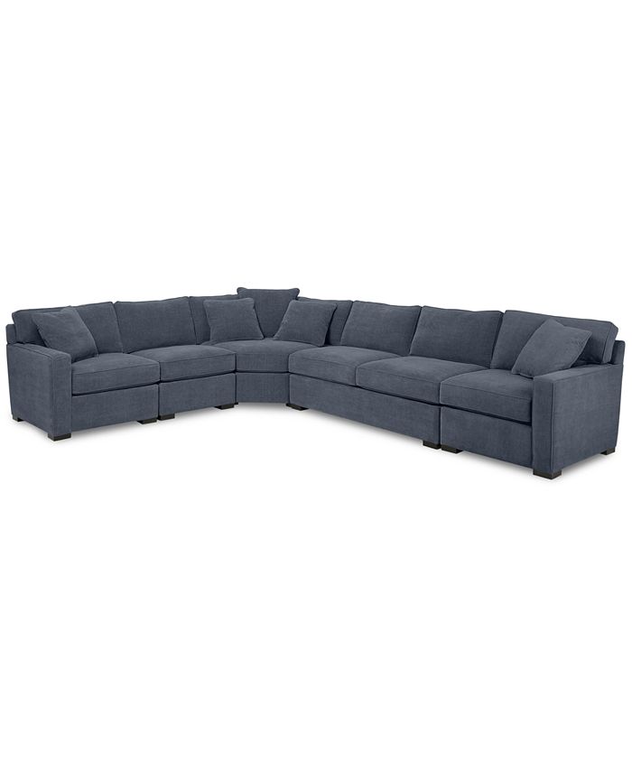 Radley 5 top piece chaise sectional