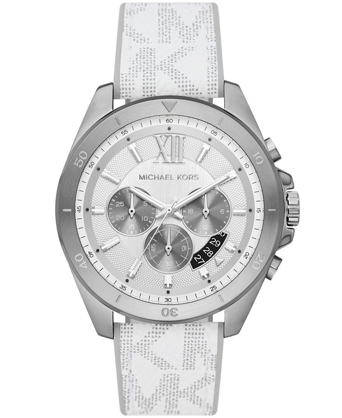 Michael kors mens white watch
