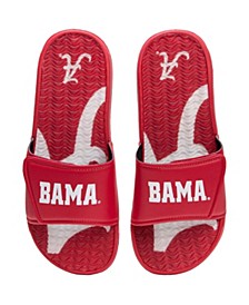 Men's Alabama Crimson Tide Wordmark Gel Slide Sandals