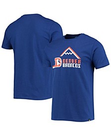 Men's '47 Royal Denver Broncos Local T-shirt