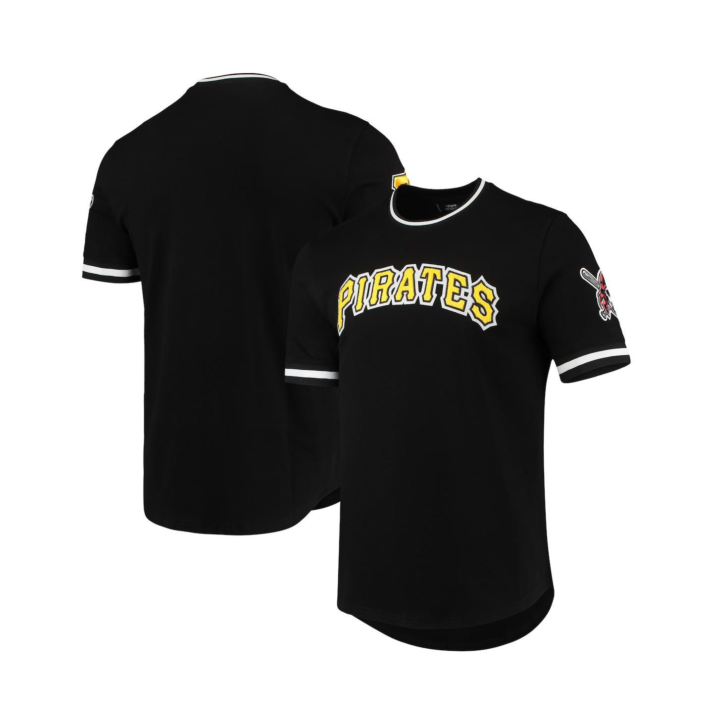 Мужская футболка Pro Standard Black Pittsburgh Pirates Team — фото 1