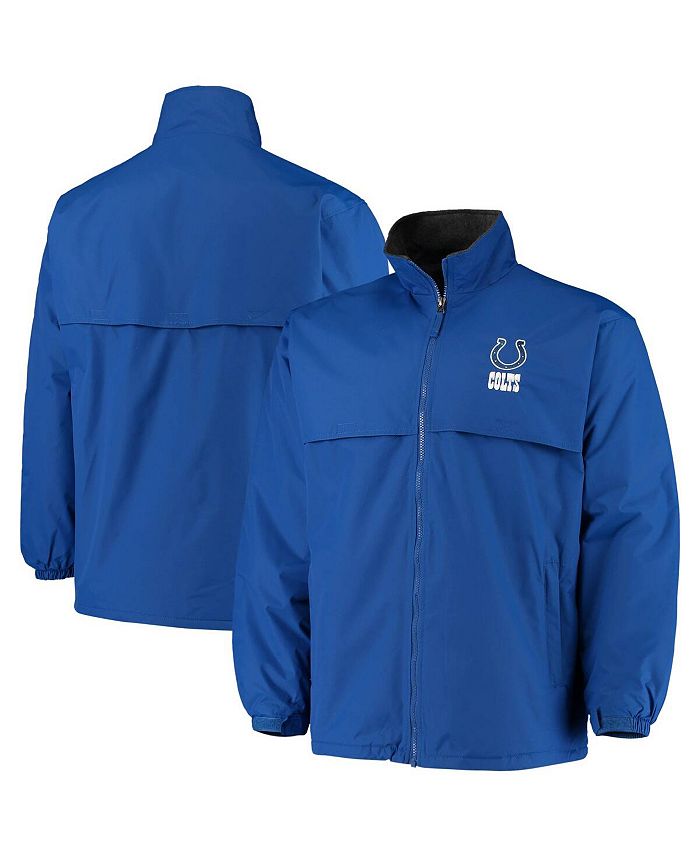 Dunbrooke Men's Royal Indianapolis Colts Triumph Fleece Full-Zip Jacket ...