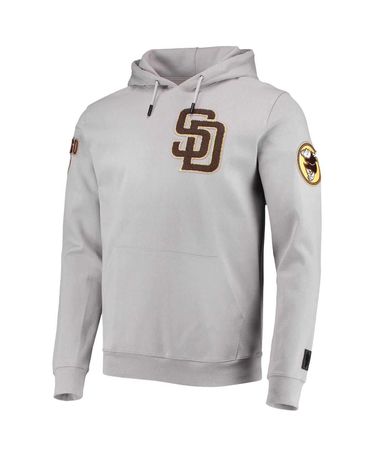Shop Pro Standard Men's  Gray San Diego Padres Team Logo Pullover Hoodie