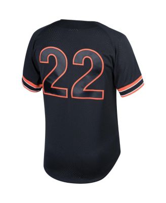 Men's Will Clark Black San Francisco Giants Fashion Cooperstown Collection Mesh Batting Practice Jersey