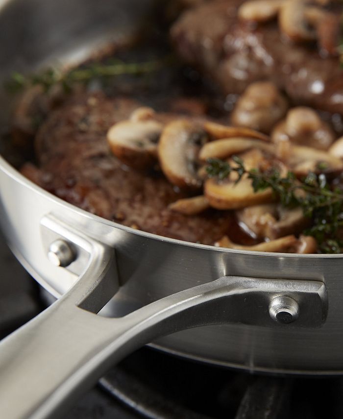 Calphalon Classic Stainless Steel 3 Qt. Covered Saute Pan Macy's
