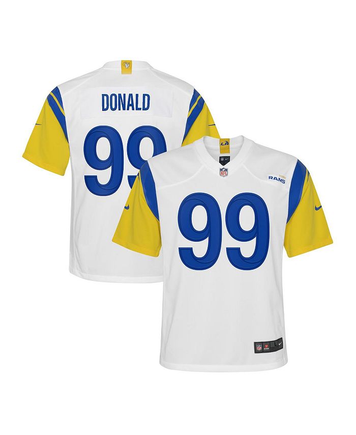 Men's Nike White Aaron Donald Los Angeles Rams Alternate Game Jersey