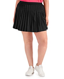 Ideology Plus Size Pleated Skort, Created for Macy's 