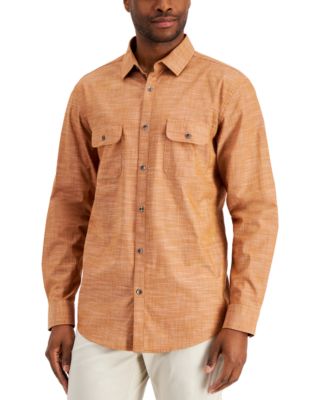 Alfani - Men's Regular-Fit Solid Shirt
