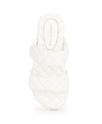 Women's Reeves Quilted Two Band Flat Sandals