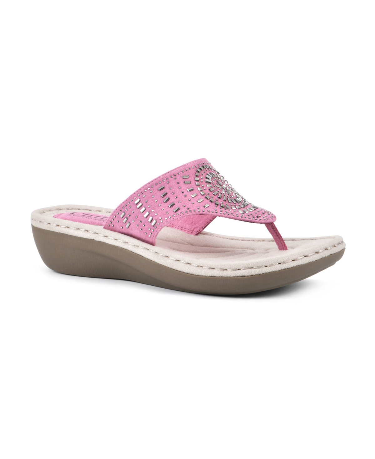 Cliffs by White Mountain Cienna Comfort Thong Sandals Women's Shoes