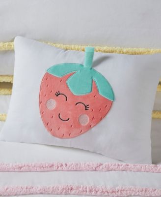 Intelligent Design Haisley Chenille Trim 4-Pc. Duvet Cover Set, Twin