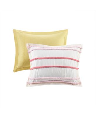 Intelligent Design Haisley Chenille Trim 5-Pc. Duvet Cover Set, Full/Queen