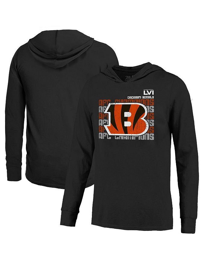 Majestic Men s Black Cincinnati Bengals 2021 AFC Champions Retro