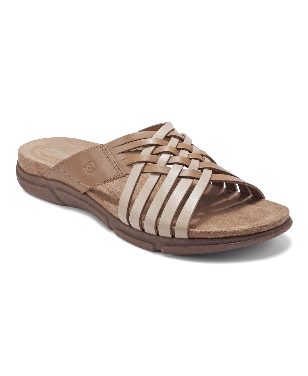Shop Easy Spirit Women's Meadow Sandals In Dark Brown