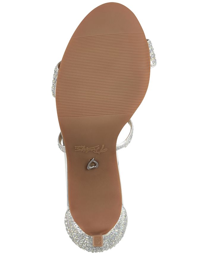 Thalia Sodi Women's Darria Embellished Evening Sandals & Reviews