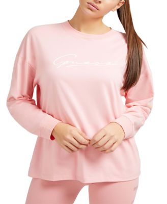 GUESS Dottie Cotton Long Sleeve T-Shirt 