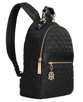  Tommy Hilfiger Women's Charming Backpack, Black, OS