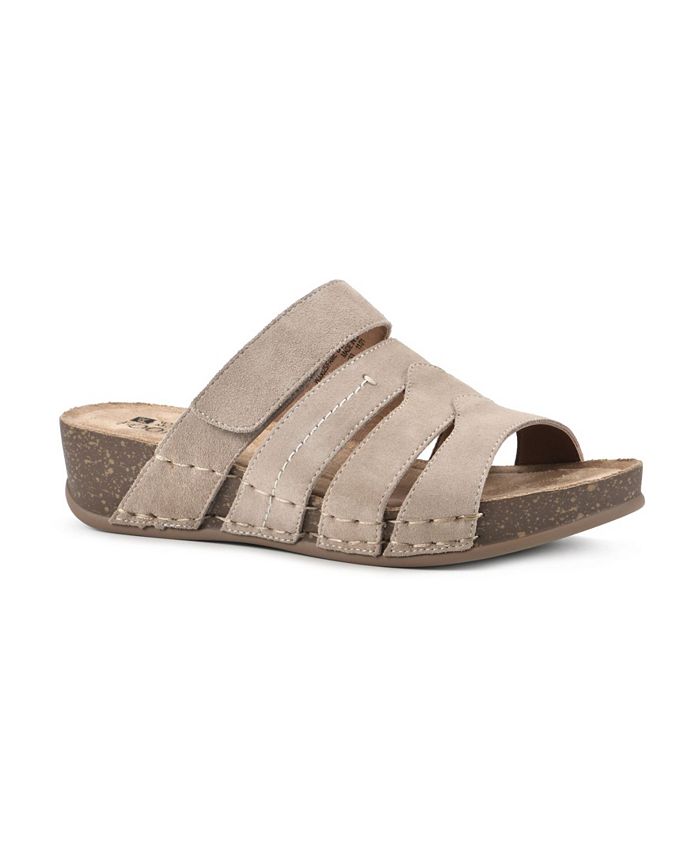 Macy's white cheap mountain sandals